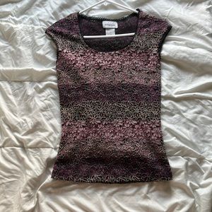 A perfect condition handmade vintage piece. Fits medium, stretchy so could fit L